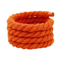 Stylish 10MM Round Linen Rope Laces AF1 - Urban Style AF1/AJ Shoe Rope!