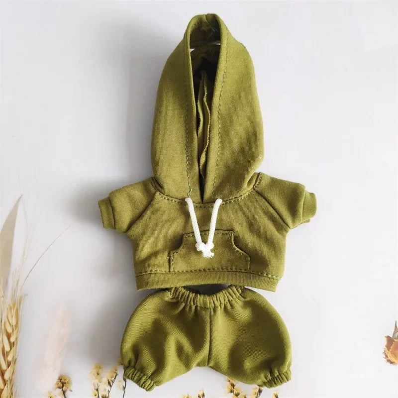 Handmade Cozy Hoodie Joggers Labubu Outfit