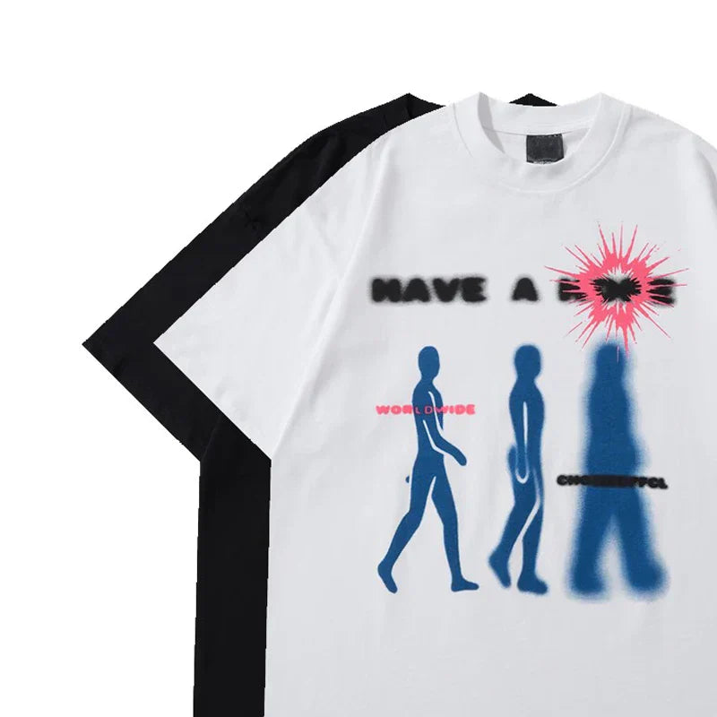 Oversized Classic Cotton T Shirt for Men