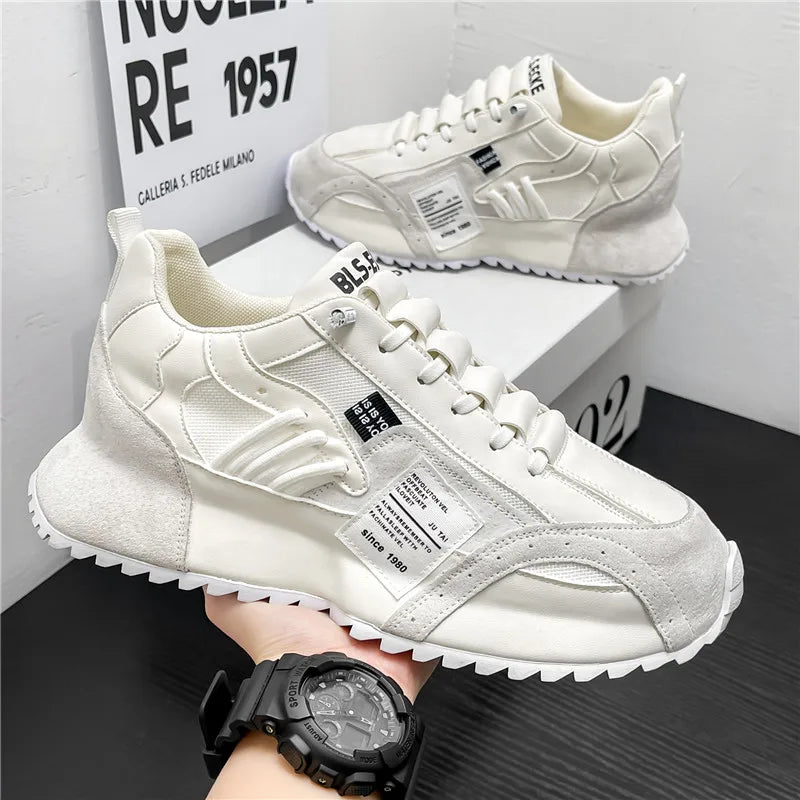 Men Chunky Sneakers: Fashionable Slip on Shoes