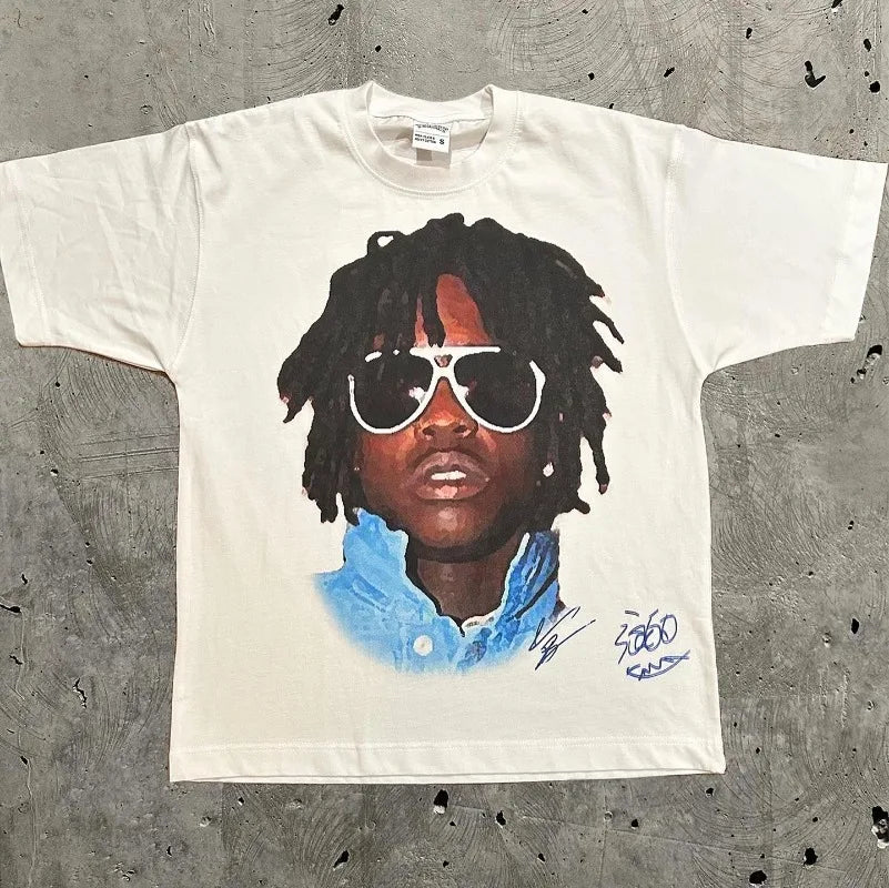 Hip Hop Rappers Men's Portrait T-Shirt
