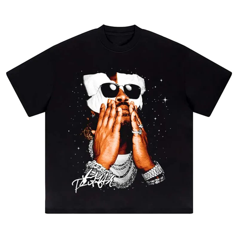 Retro Vibe: Nineties Portrait Classic T Shirts