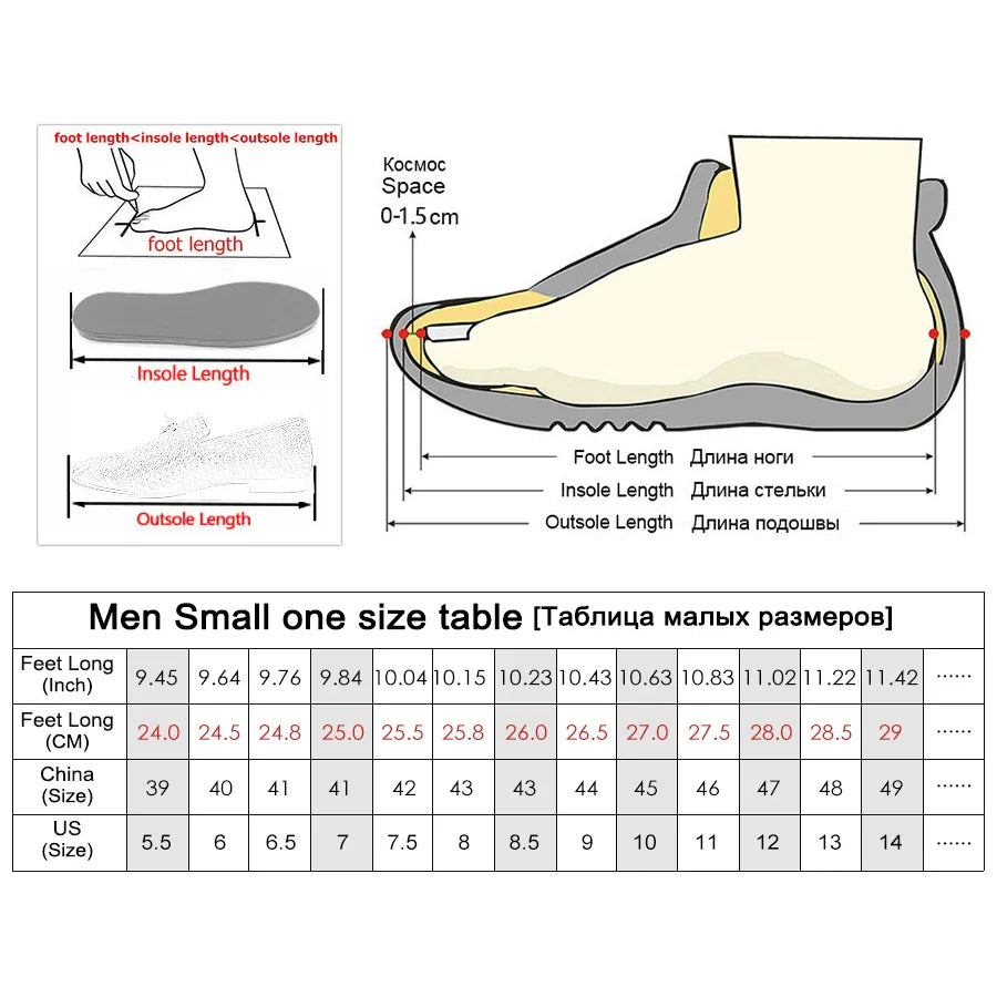 Memory Foam Winter Slippers - Large Size for Men