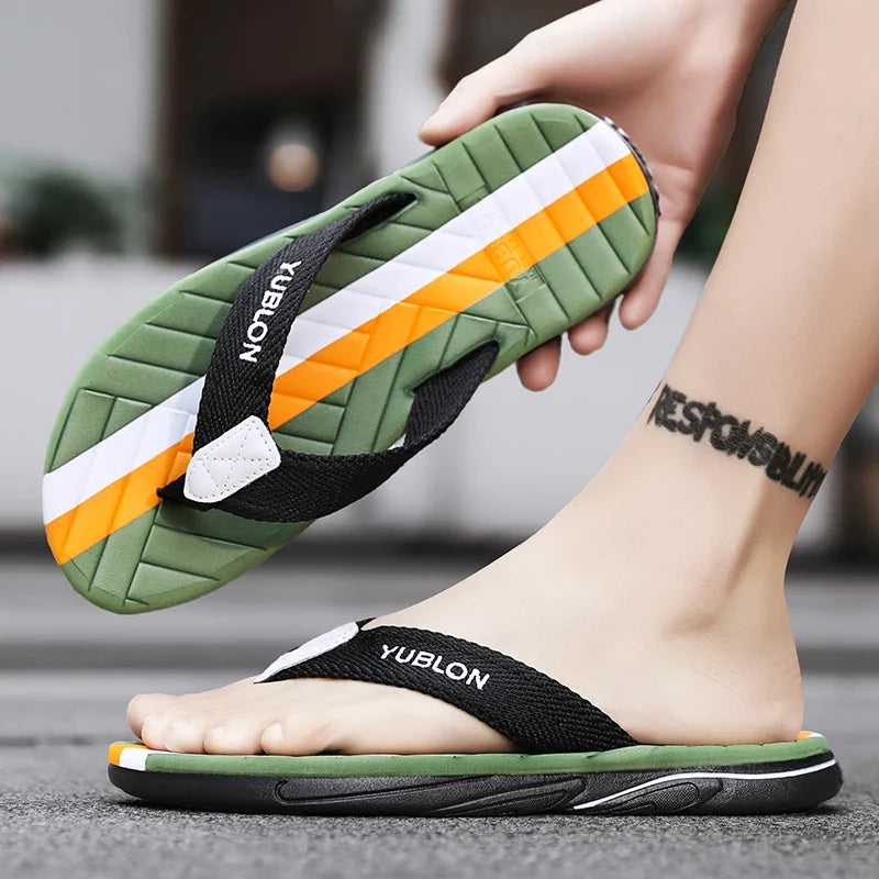 Summer Flip Flops: Lightweight, Non-Slip Slippers for Men