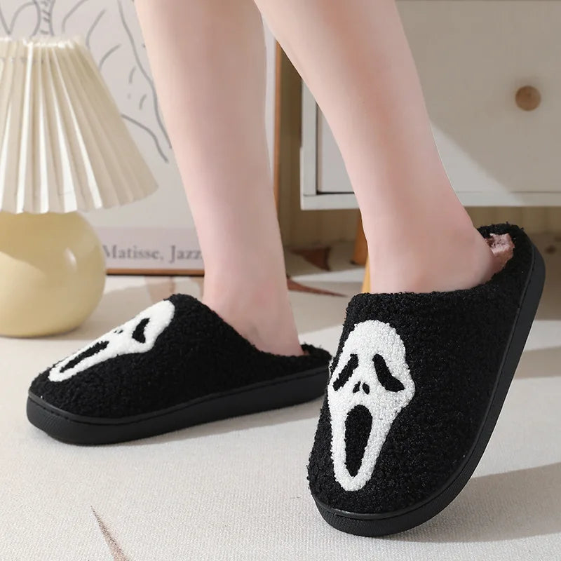Halloween Scream Indoor Slippers Unisex