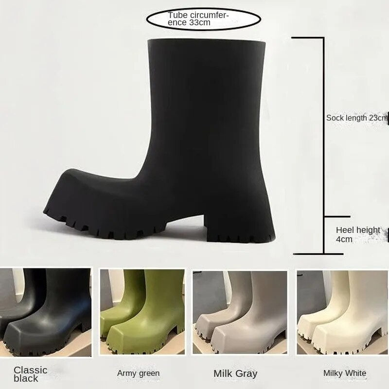 Balenciaga Inspired Rain Boots