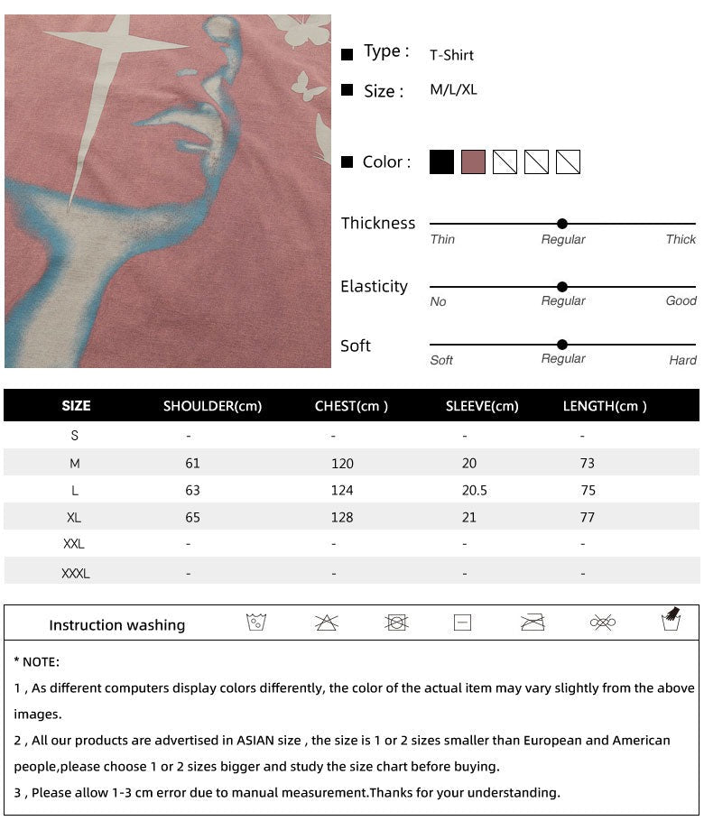 Shadow Graphic Print T-shirts for Men