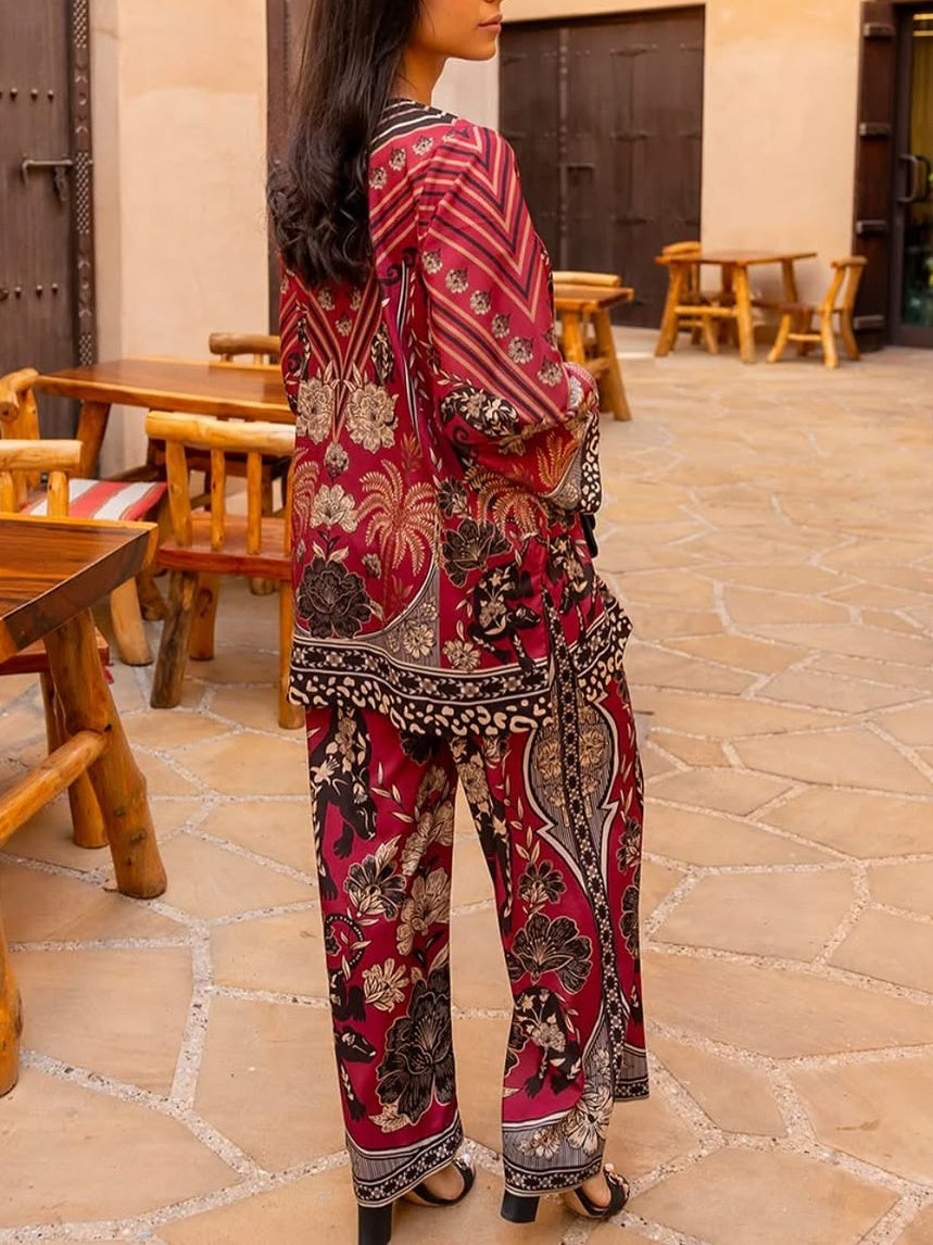 Floral Round Theme Co-ord Set