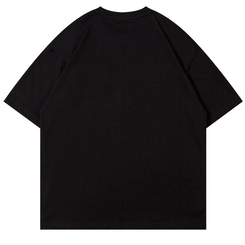 Oversized Graphic Tee - Heart for Men