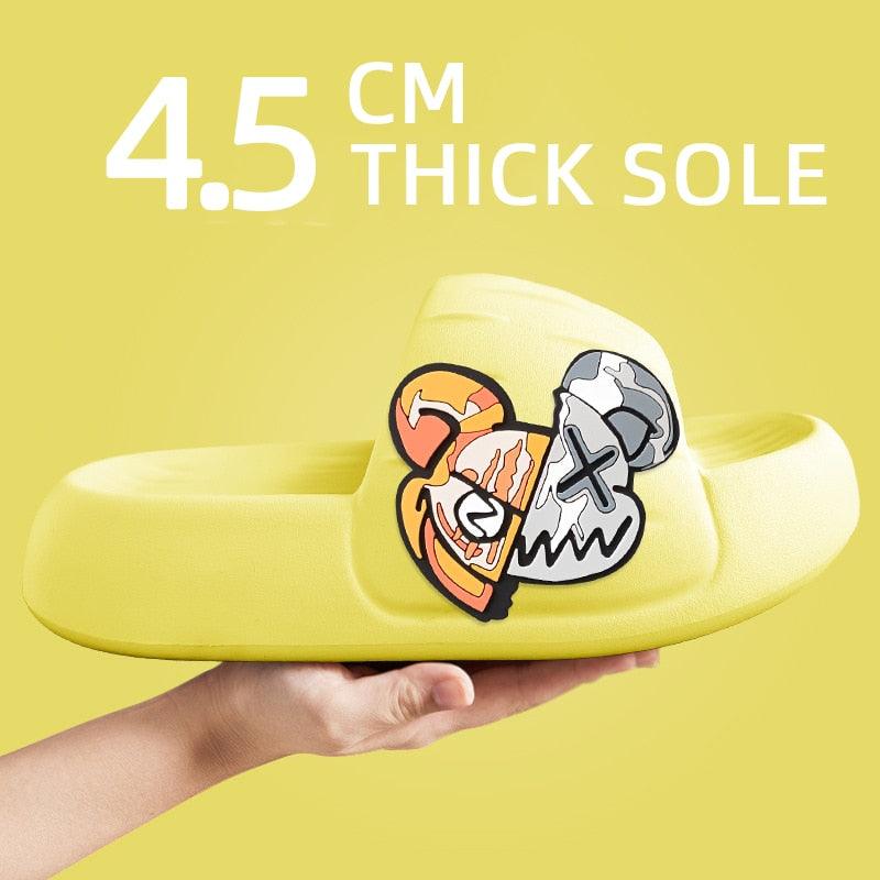 Unisex Dead Mouse Bathroom Slides