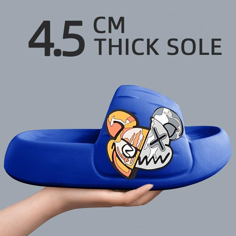 Unisex Dead Mouse Bathroom Slides