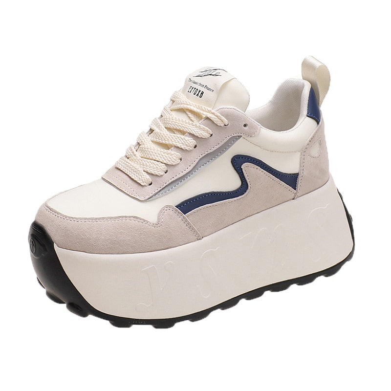 Thick Bottom Platform Sneakers for Women Footwear Trainer