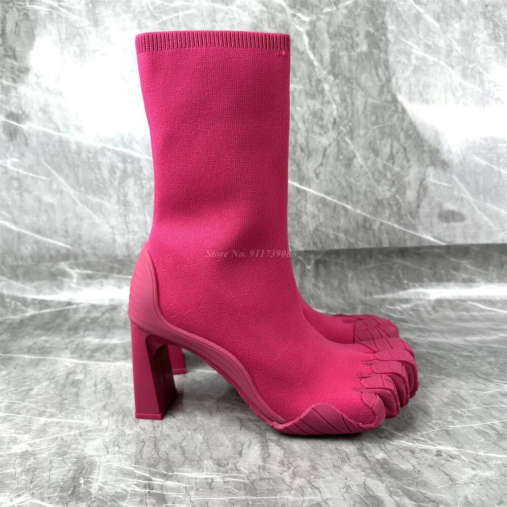 Balenciaga Inspired Five Finger Boot