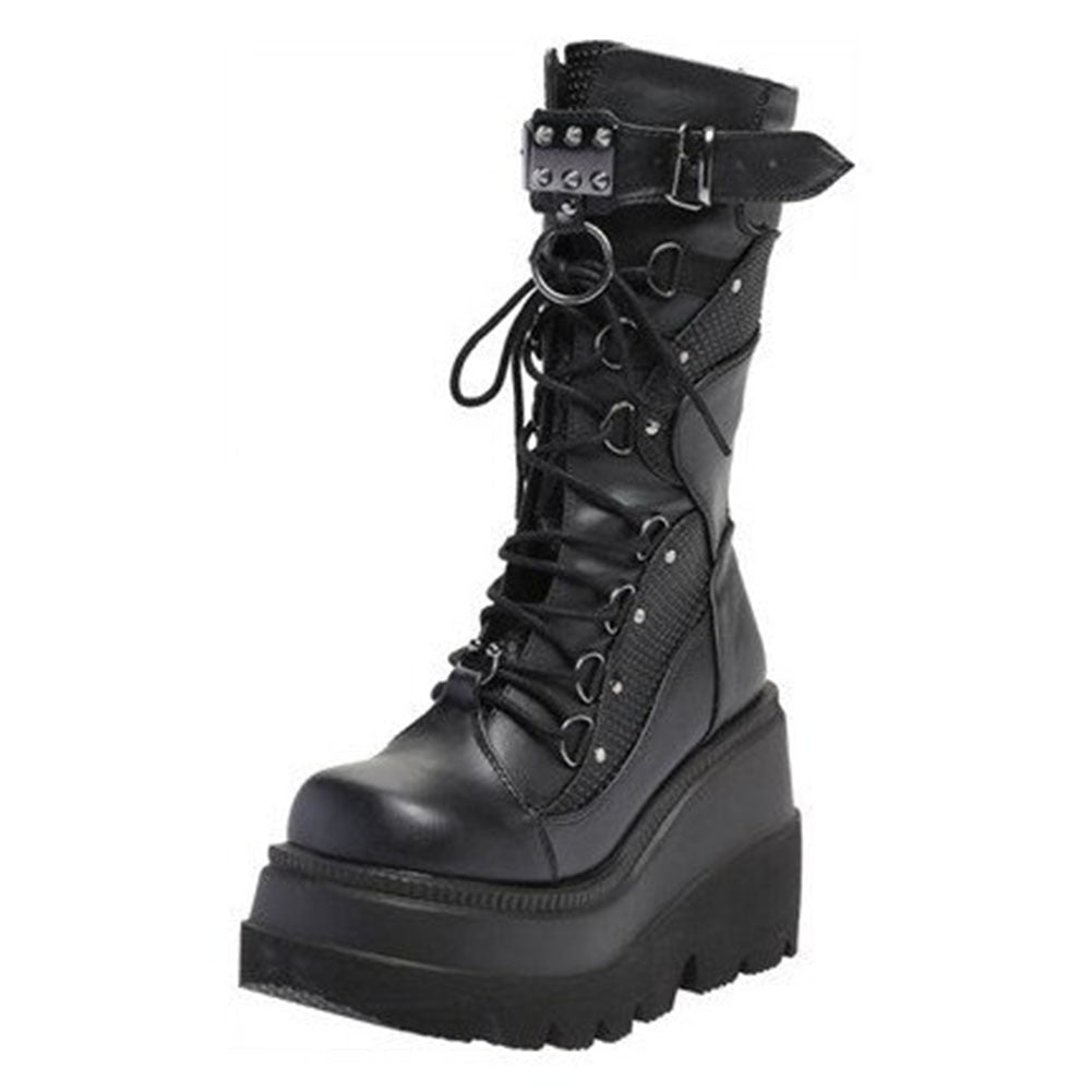 Gothic Zipper Boots