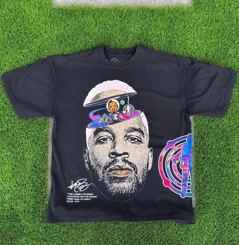 Hip Hop Rappers Men's Portrait T-Shirt