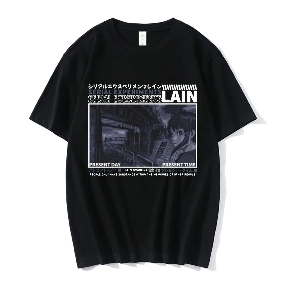 Serial Experiments Lain Tee: Unisex Sci-Fi Manga