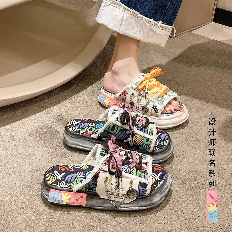 Artistic Platform Sandals for Women