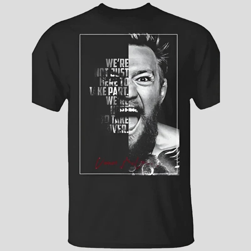 Connor Mcgregor T Shirt - Heavyweight UFC Fighting