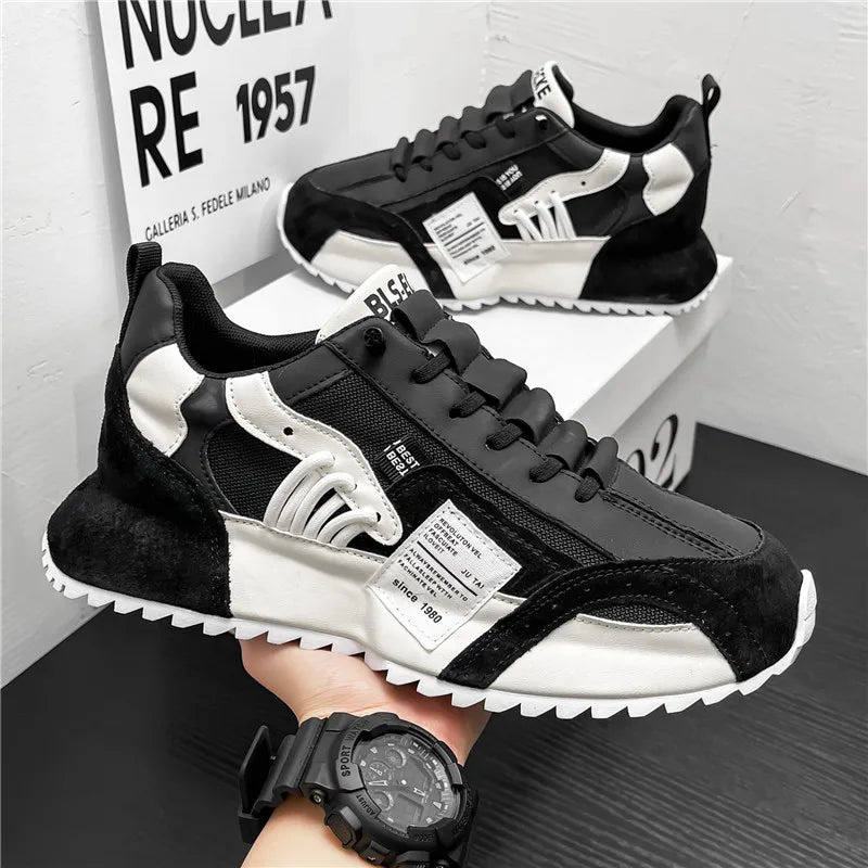 Men Chunky Sneakers: Fashionable Slip on Shoes