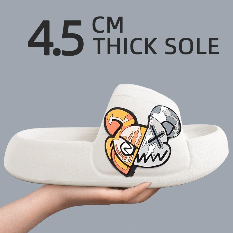 Unisex Dead Mouse Bathroom Slides
