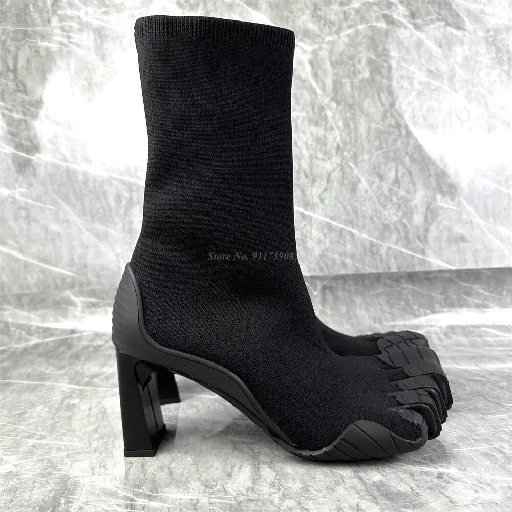 Balenciaga Inspired Five Finger Boot