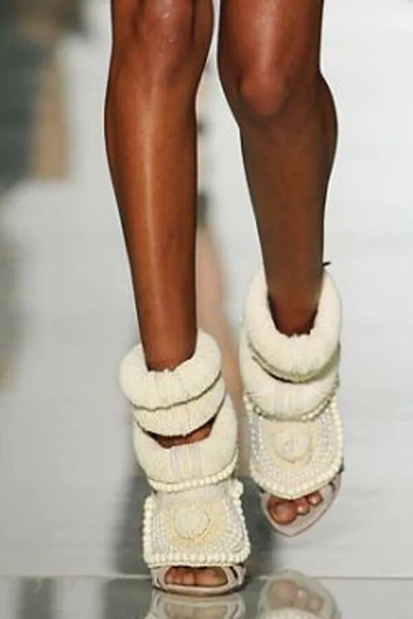 Giuseppe Zanotti "Kanye" Inspired Luxury Pearl Embellished Sandals