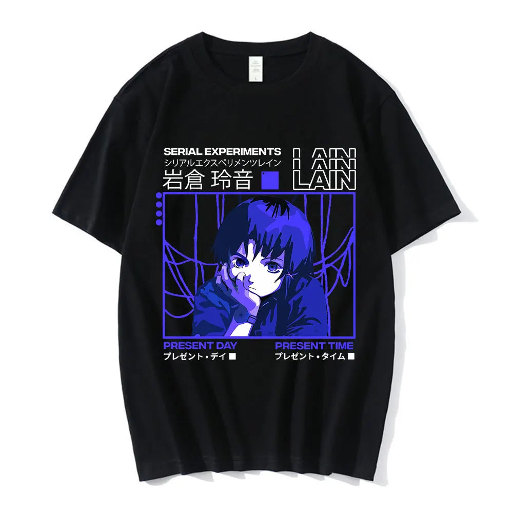 Serial Experiments Lain Tee: Unisex Sci-Fi Manga