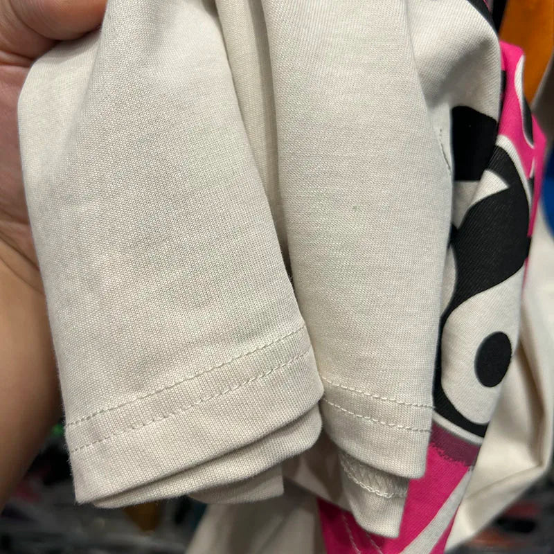 Letter Printed Cotton T Shirts for Women: Fashionable Long Sleeve