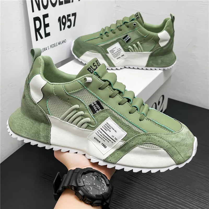 Men Chunky Sneakers: Fashionable Slip on Shoes