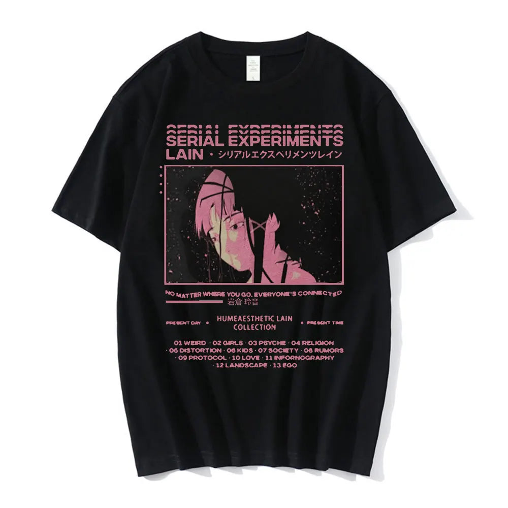 Serial Experiments Lain Tee: Unisex Sci-Fi Manga