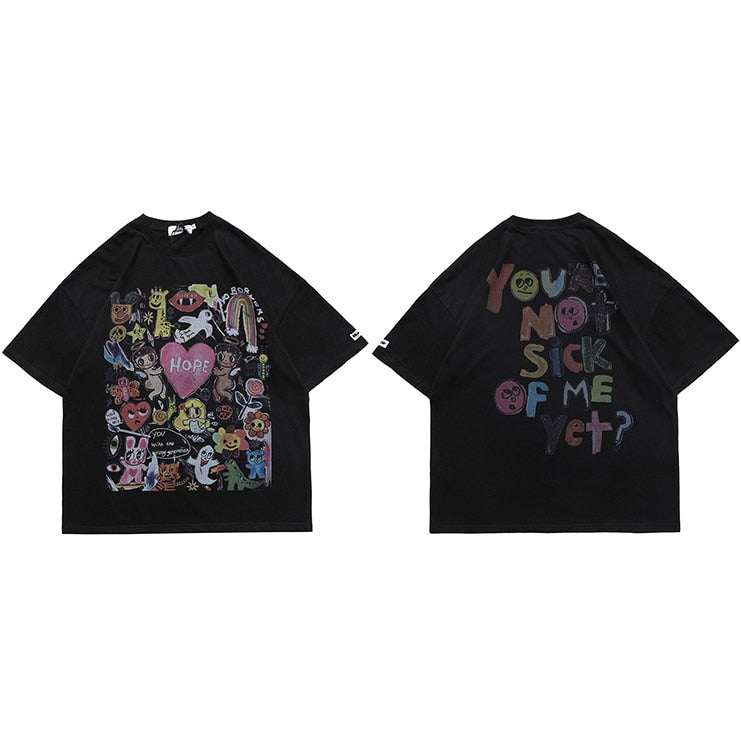 Unisex Oversized Hip Hop T-shirts