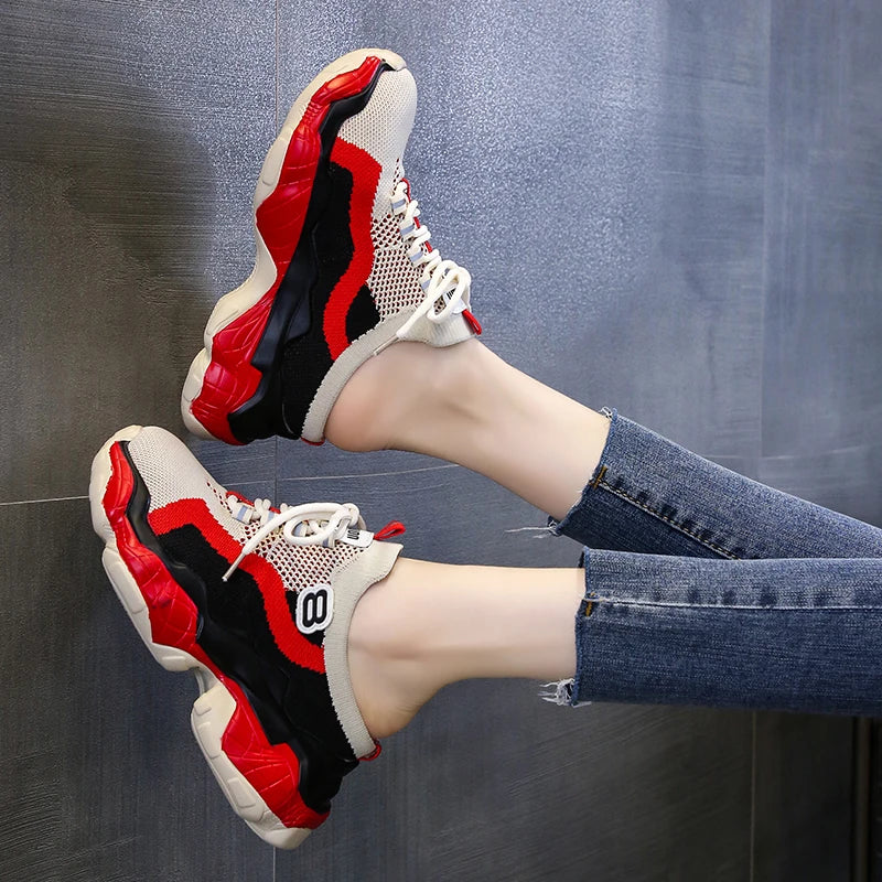 Wedges Sport Women's Dad Sneaker Sandals