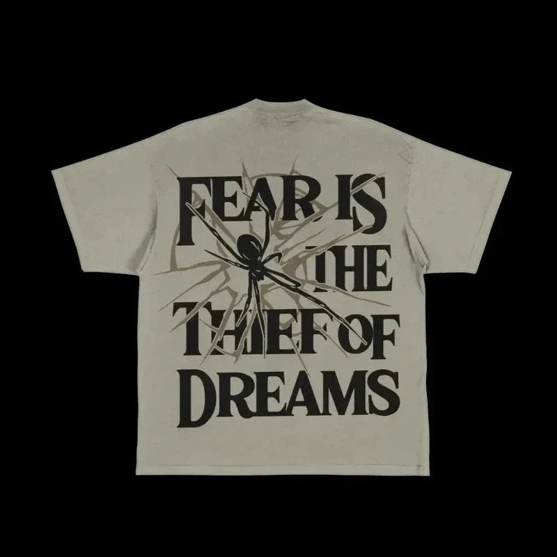 Oversized Y2K Goth: American Graphic Tees