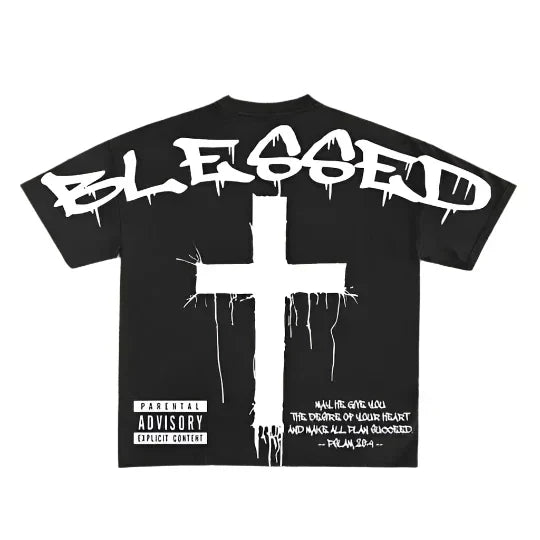 Blessed Shirt Graphic Print T-Shirt