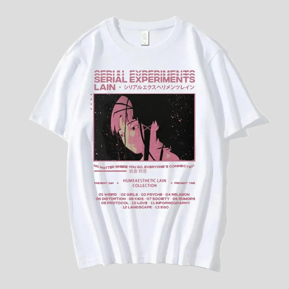 Serial Experiments Lain Tee: Unisex Sci-Fi Manga