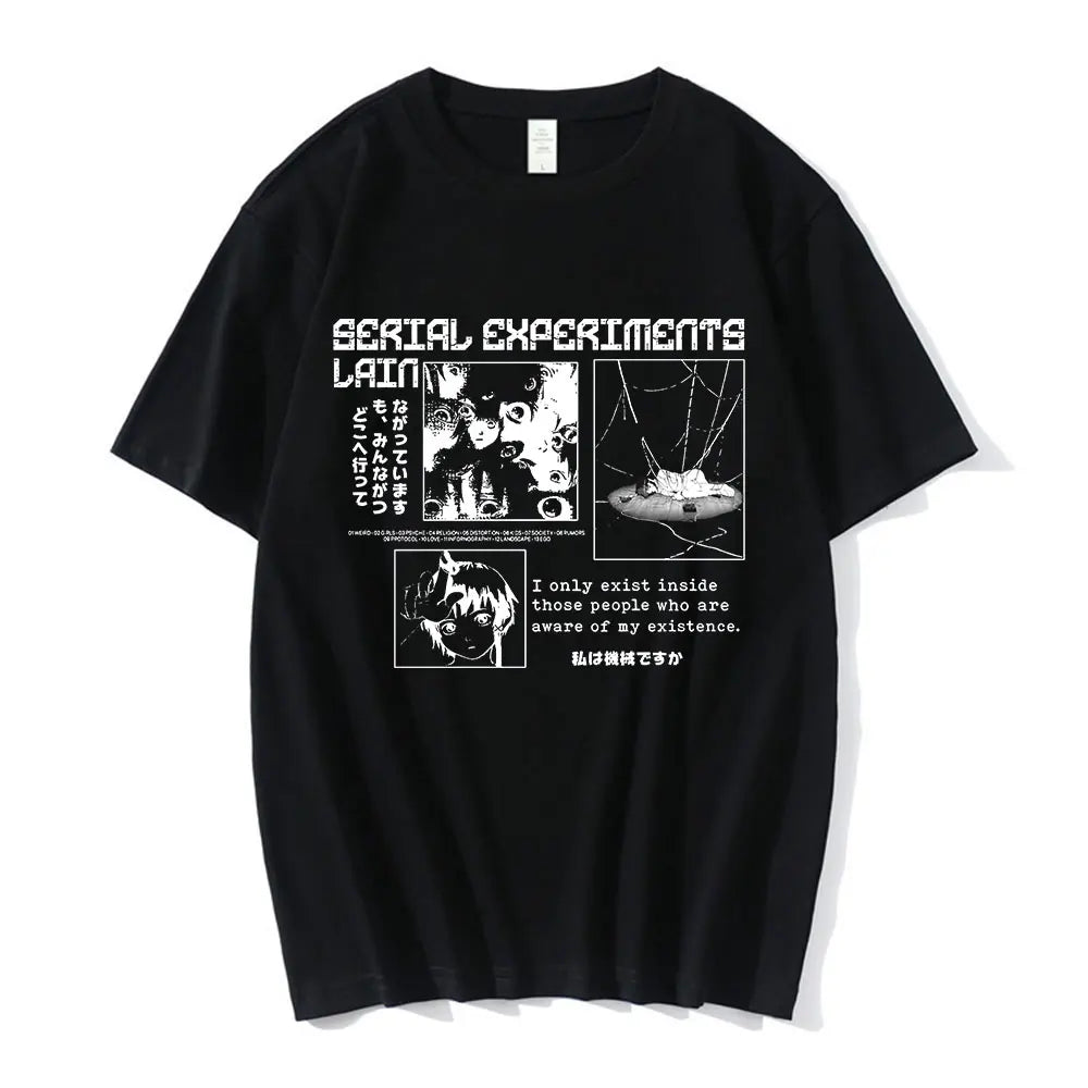 Serial Experiments Lain Tee: Unisex Sci-Fi Manga