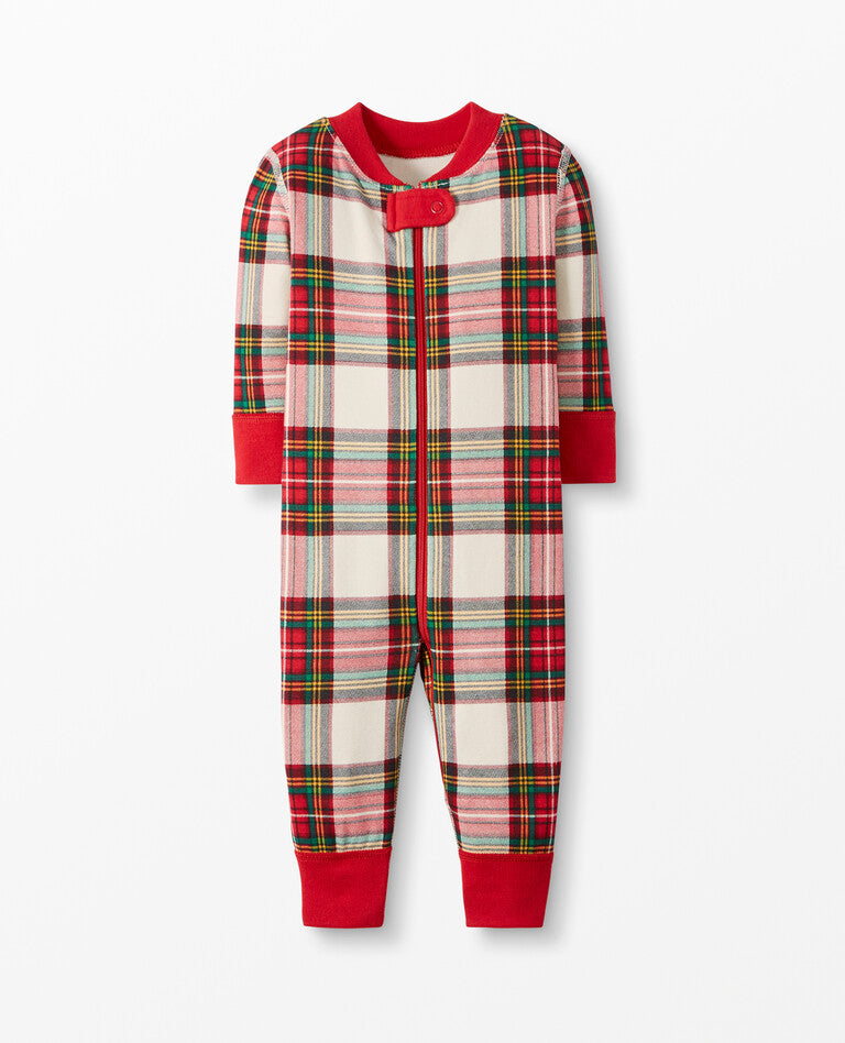Mixed color plaid Matching Fmalily Pajamas Set (with Pet Dog Clothes)