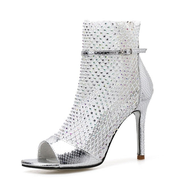 Fashion Spring Glitter Sandals