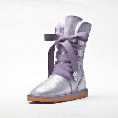 Knee High Lace Up Inspired Boots