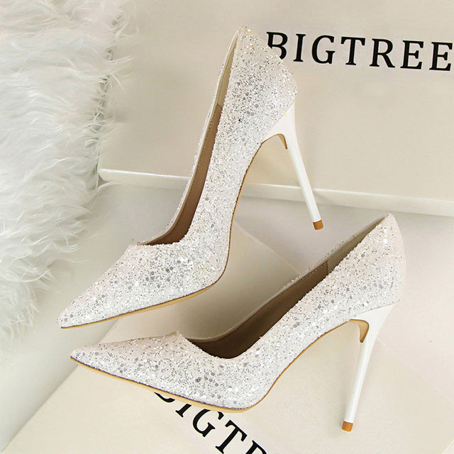 Glitter Bling Fashion Pumps