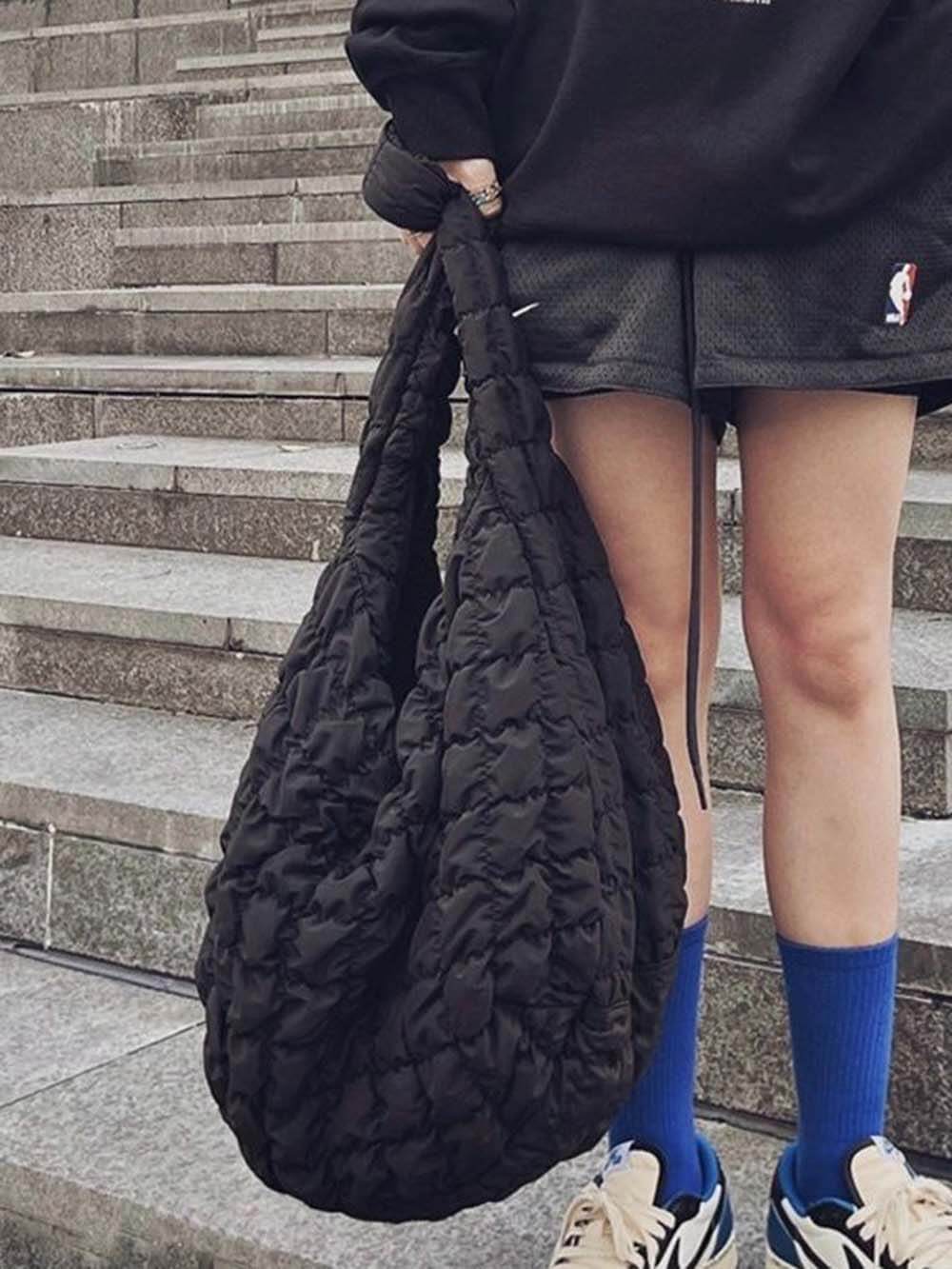 Personalized Cloud Pleated Retro Crossbody Bag
