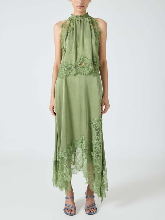 Exquisite Lace Sleeveless Tank Top