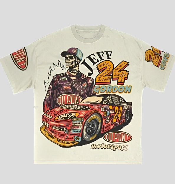Graphic Print Short Sleeves T-Shirts for Men