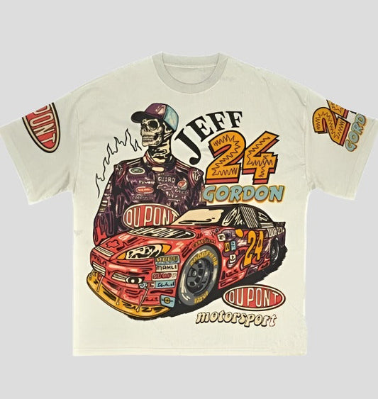 Graphic Print Short Sleeves T-Shirts for Men