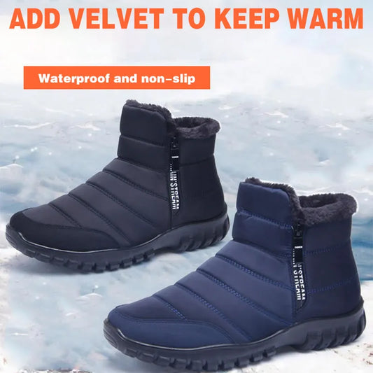 Non-Slip Warm Waterproof Ankle Boots