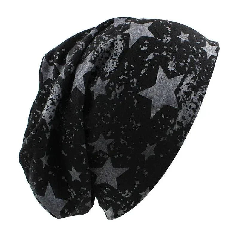 Autumn Winter Unisex Print Beanie