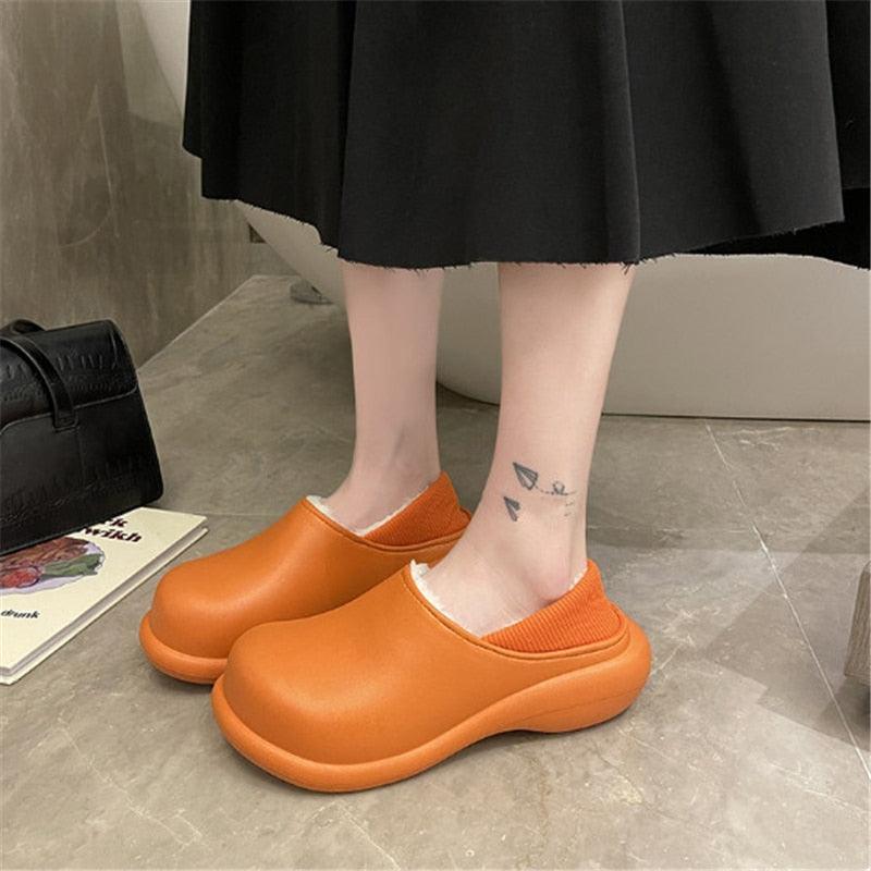 Warm Plush Slippers for Women