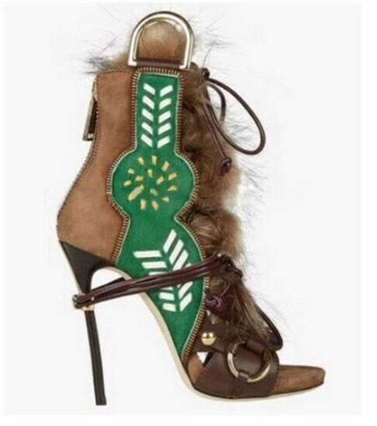 Stiletto Heels Ankle Strap Heels Sandals