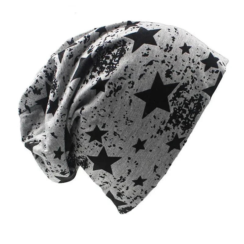 Autumn Winter Unisex Print Beanie