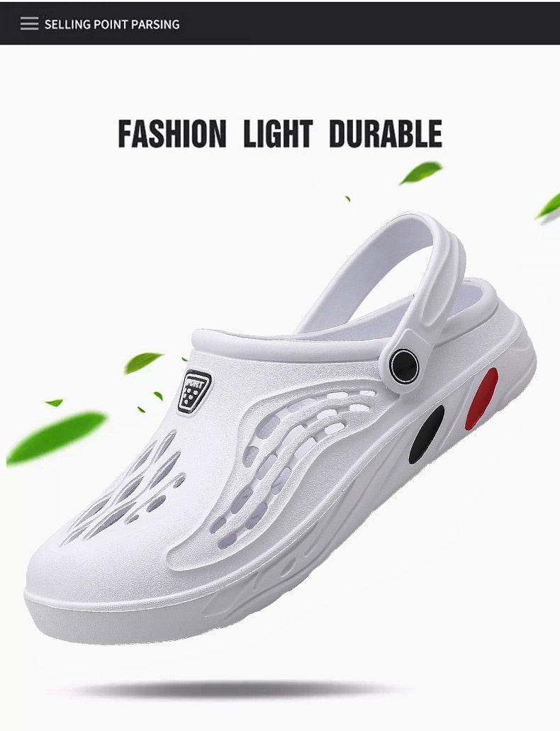 Hollow Beach Waterproof Clogs for Men